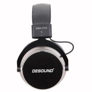 אוזניות מוניטור מקצועיות Desound DSH-1770, לאולפנים ו DJ's, עד 35KHz